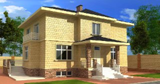 Строительство дома из пеноблока под ключ Рязань цены от 11912 руб.