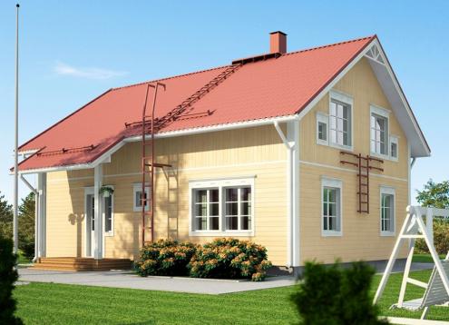 № 1215 Купить Проект дома Хераскартано 159-184. Закажите готовый проект № 1215 в Рязани, цена 57240 руб.