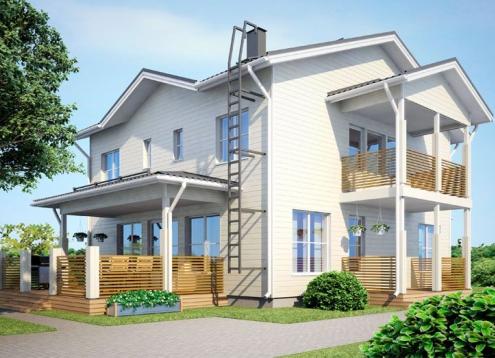 № 1238 Купить Проект дома Ратихера 173 А. Закажите готовый проект № 1238 в Рязани, цена 62280 руб.