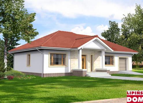 № 1320 Купить Проект дома Люсия 2. Закажите готовый проект № 1320 в Рязани, цена 33944 руб.