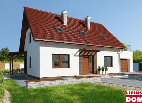 № 1353 Купить Проект дома Виго 3. Закажите готовый проект № 1353 в Рязани, цена 45133 руб.