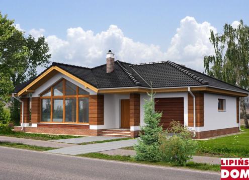 № 1358 Купить Проект дома Аячоо. Закажите готовый проект № 1358 в Рязани, цена 51818 руб.