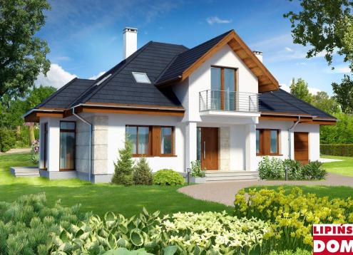 № 1359 Купить Проект дома Дижонский 2. Закажите готовый проект № 1359 в Рязани, цена 56844 руб.