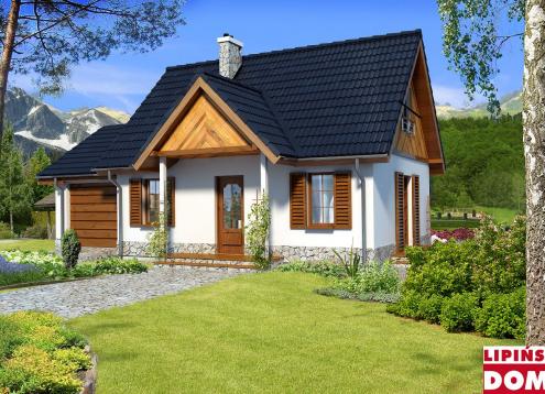 № 1398 Купить Проект дома Осло 2. Закажите готовый проект № 1398 в Рязани, цена 25560 руб.