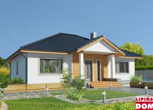 № 1432 Купить Проект дома Люсия 3. Закажите готовый проект № 1432 в Рязани, цена 42790 руб.