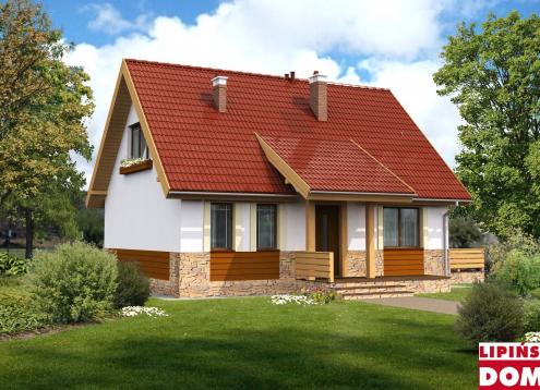 № 1488 Купить Проект дома Нарвик. Закажите готовый проект № 1488 в Рязани, цена 29257 руб.
