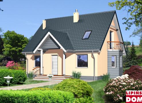 № 1523 Купить Проект дома Тулон. Закажите готовый проект № 1523 в Рязани, цена 30859 руб.