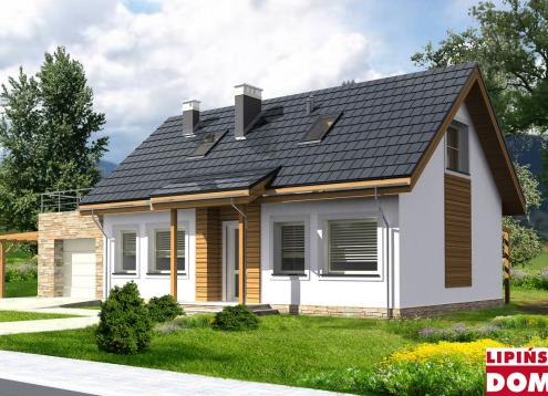 № 1535 Купить Проект дома Леон 2. Закажите готовый проект № 1535 в Рязани, цена 37361 руб.