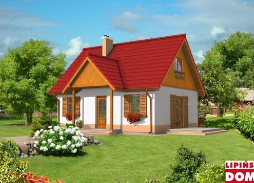№ 1555 Купить Проект дома Капрун. Закажите готовый проект № 1555 в Рязани, цена 21769 руб.