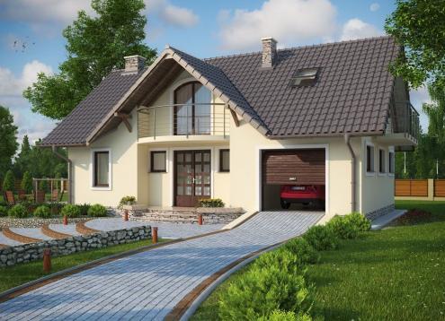 № 1564 Купить Проект дома Ласикин С. Закажите готовый проект № 1564 в Рязани, цена 35424 руб.