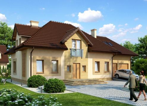№ 1627 Купить Проект дома Астра. Закажите готовый проект № 1627 в Рязани, цена 60408 руб.