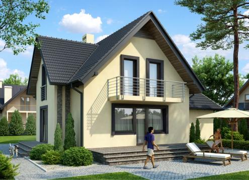 № 1643 Купить Проект дома Анютины 2. Закажите готовый проект № 1643 в Рязани, цена 39636 руб.