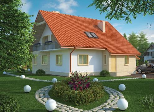 № 1655 Купить Проект дома Колебиво Н. Закажите готовый проект № 1655 в Рязани, цена 48672 руб.